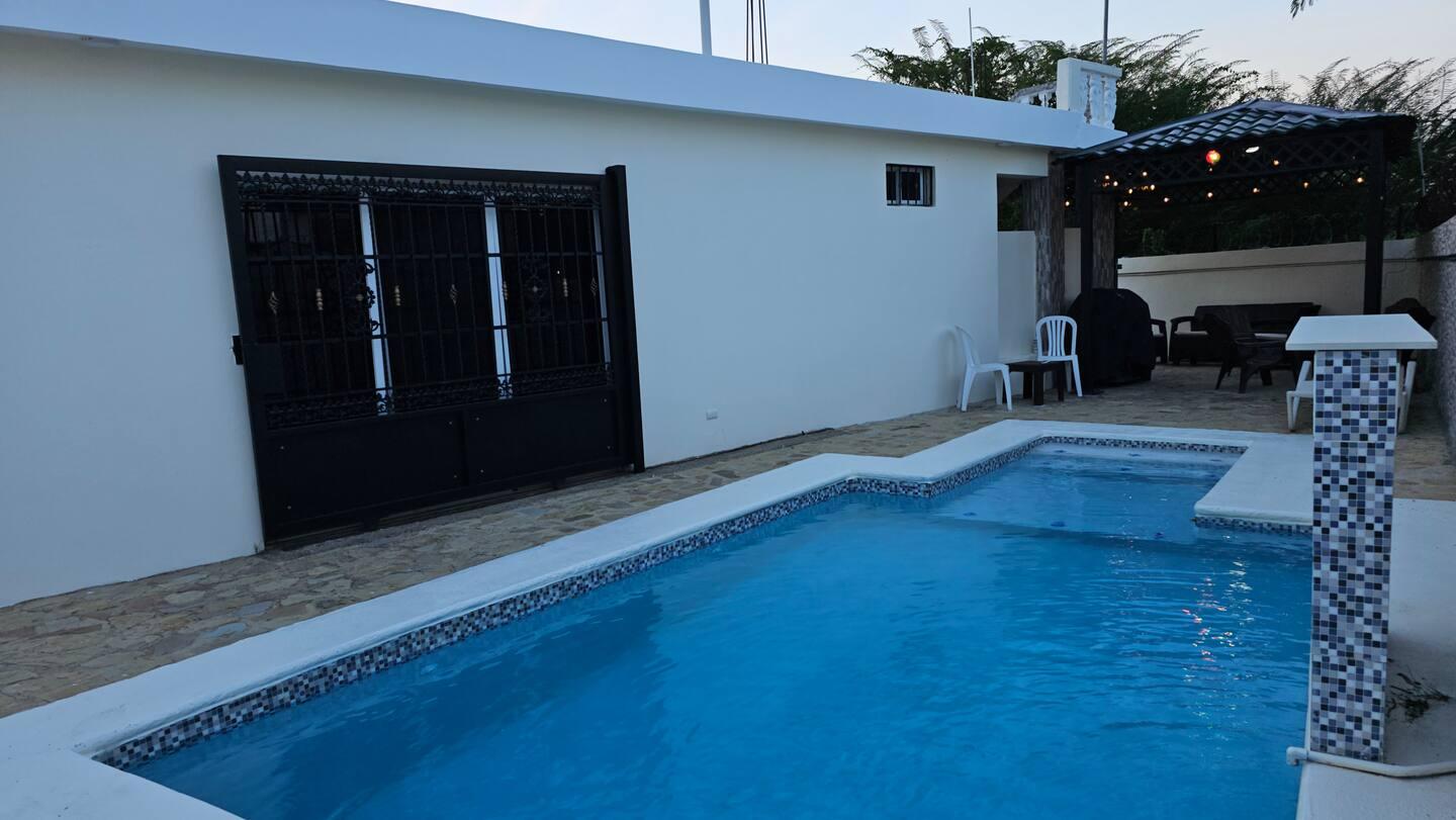 Brand-New 3BR Villa w/ Pool — 3 Min to POP Airport