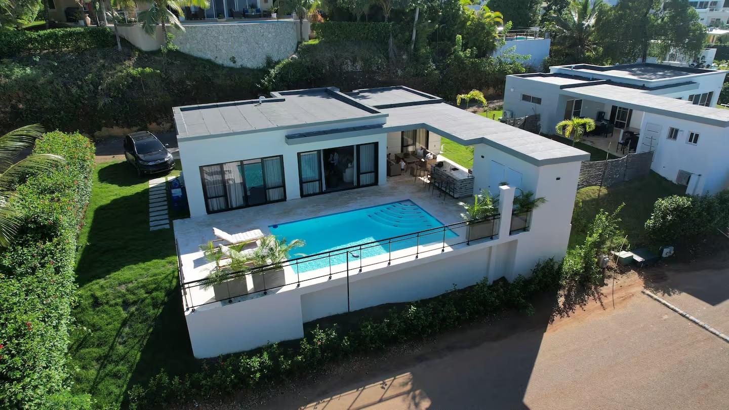 2BR Sosua Villa w/ Private Pool & Lounge